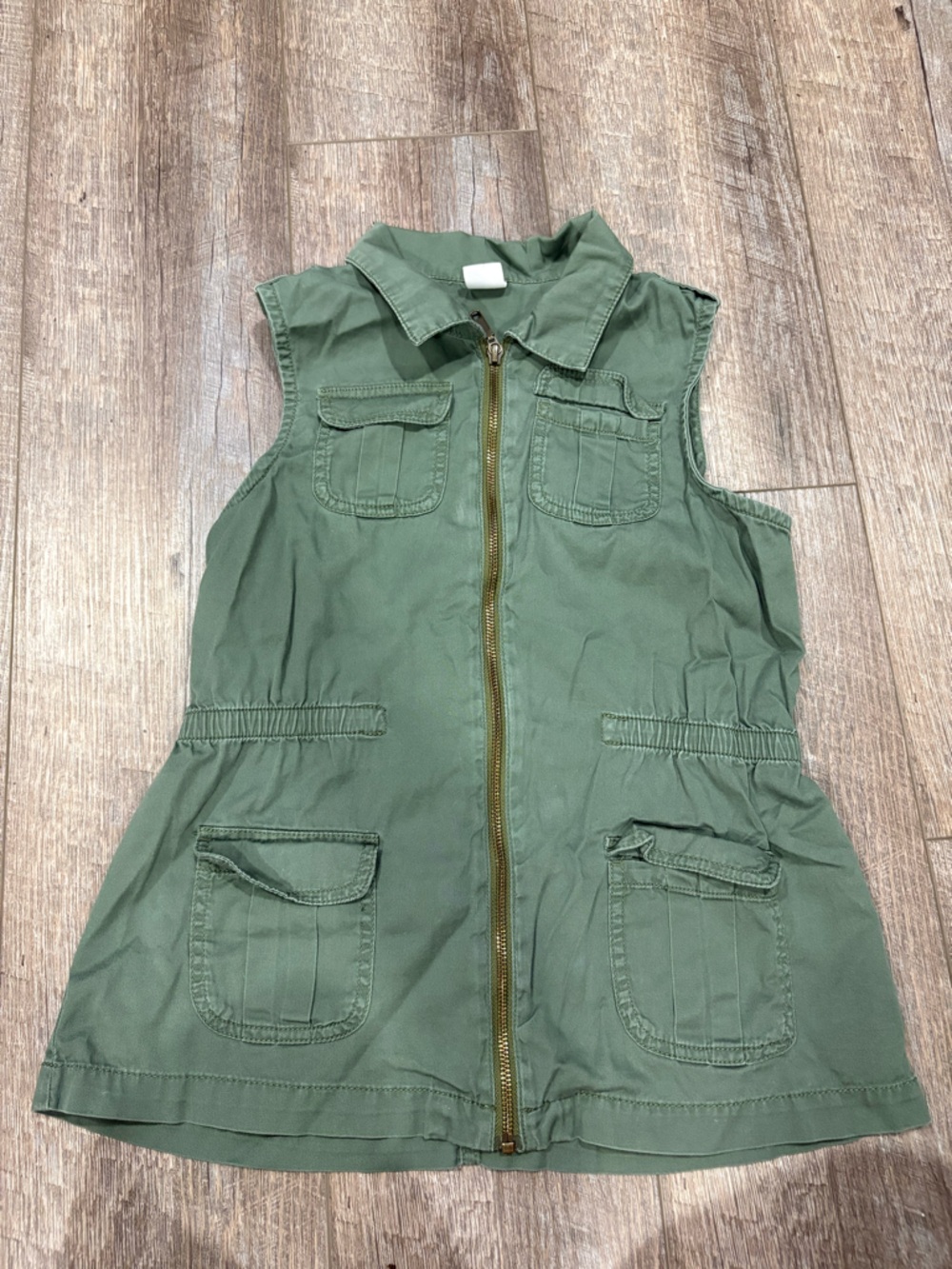Crazy 8 Olive Green Cotton Shirt Jacket